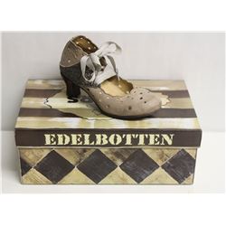 SZ 7.5 ROVERS BANDOLERO VALENTINA GREY MID HEEL