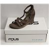 Image 1 : MJUS SZ 9 MALVA OPEN TOE WEDGE SANDALS