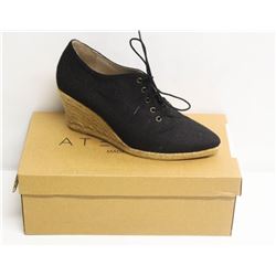 ATELIERS SZ 8.5 TRAVIS NEGRO-LINO WEDGE
