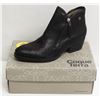 Image 1 : COQUE TERRA  SZ 9.5 SAFARI BLACK MID HEEL BOOTS