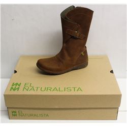 EL NATURALISTA SZ 9.5 PLEASANT WOOD ANGKOR BOOTS