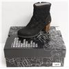 Image 1 : ART SZ 6 BOA INK SALZBURRG MID HEEL BOOTS