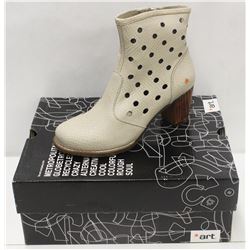 ART SZ 9 BOA BONE SALZBURRG MID HEEL BOOTS
