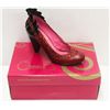 Image 1 : CHANII B SZ 6.5 RED LEOPARD TRESOR MID HEEL
