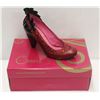 Image 1 : CHANII B SZ 8.5 RED LEOPARD TRESOR MID HEEL
