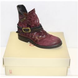 A.S 98 SZ 8.5 CHIANTI ANKLE BOOTS