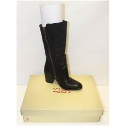 A.S 98 SZ 8.5 NERO  MID HEEL BOOTS