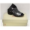 Image 1 : A.S 98 SZ 7.5 INOX NERO HEEL SLIP ONS