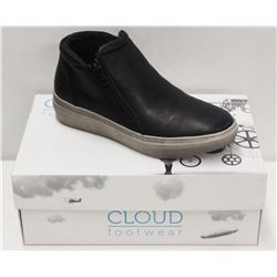 CLOUD SZ 6.5 BLACK QUPID WOOL LINED SNEAKER