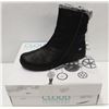 Image 1 : CLOUD SZ 7.5 BLACK ARYANA WOOL LINED BOOTS