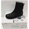 Image 1 : CLOUD SZ 7.5 BLACK ARYANA WOOL LINED BOOTS