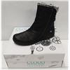 Image 1 : CLOUD SZ 9 BLACK ARYANA WOOL LINED BOOTS