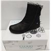 Image 1 : CLOUD SZ 9.5 BLACK ARYANA WOOL LINED BOOTS