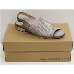 UNITY IN DIVERSITY SZ 7.5 TAUPE PACE SANDALS