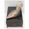 Image 1 : LAURA FERRI SZ 9 TAUPE SLINGBACK STILETTO