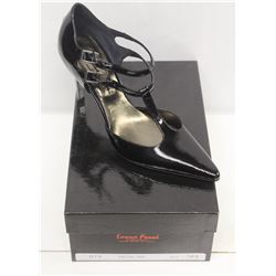 LAURA FERRI SZ 7 BLACK SLINGBACK STILETTO