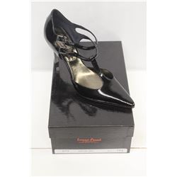 LAURA FERRI SZ 9 BLACK SLINGBACK STILETTO