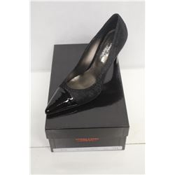 LAURA FERRI SZ 8.5 BLACK STILETTO