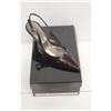 Image 1 : LAURA FERRI SZ 9 BROWN SLINGBACK STILETTO