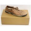 Image 1 : SOFTINOS SZ 9 WASHED BROWN LOW TOP SNEAKER