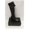 Image 1 : FRANCE MODE SZ 8.5 BLACK CAGE BOOTS