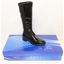 BOS & CO SZ 9 BLACK BROOK BOOTS