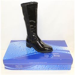 BOS & CO SZ 9.5 BLACK BROOK BOOTS
