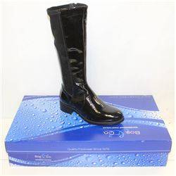 BOS & CO SZ 9.5 BLACK BROOK BOOTS