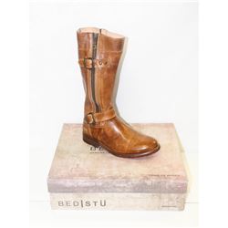 BED STU SZ 6.5 RUSTIC TAN GOGO LUG BOOTS