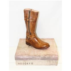 BED STU SZ 7.5 RUSTIC TAN GOGO LUG BOOTS