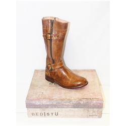 BED STU SZ 7.5 RUSTIC TAN GOGO LUG BOOTS