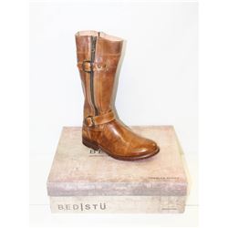 BED STU SZ 8.5 RUSTIC TAN GOGO LUG BOOTS