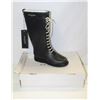Image 1 : ILSA JACOBSEN SZ 9.5 BLACK RUBBER BOOTS