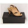 Image 1 : ATELIERS SZ 6.5 SOFTY NUDE DOWNEY-LEATHER HEELS