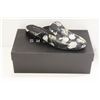 Image 1 : ATELIERS SZ 8.5 WHITE FLORAL FLATS