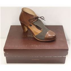 NEOSENS SZ 6.5 CUERO-SEQUIOA RESTORED SKIN PUMPS