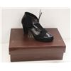 Image 1 : NEOSENS SZ 6.5 DARK EBONY RESTORED SKIN PUMPS