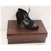 Image 1 : NEOSENS SZ 7.5 DARK EBONY RESTORED SKIN PUMPS