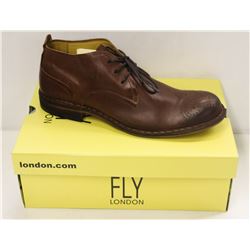 FLY LONDON SZ 10.5 TAN SOAR SEBTA SHOES