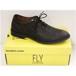 FLY LONDON SZ 11.5 BLACK MELO SEBTA SHOES