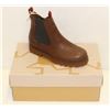 Image 1 : CAMPER FOR KIDS SZ 11.5 COLA LEATHER HI-TOP BOOTS