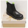 Image 1 : CAMPER FOR KIDS SZ 4 BLACK LEATHER HI-TOP BOOTS