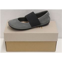 CAMPER SZ 6 SLATE GREY RIGHT NINA FLATS