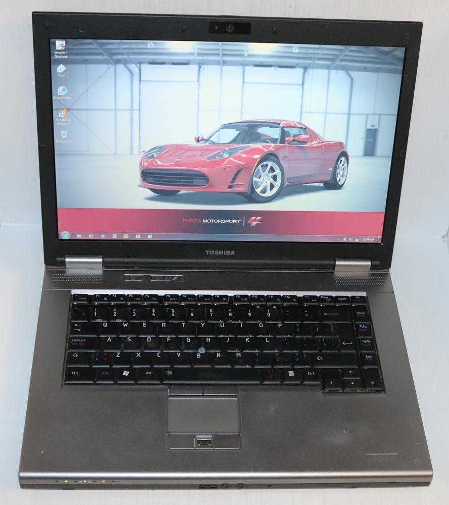 TOSHIBA TECRA WIN 7 PRO LAPTOP WITH AC ADAPTER