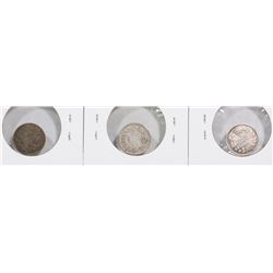LOT OF 3 CANADA 5 CENT COINS