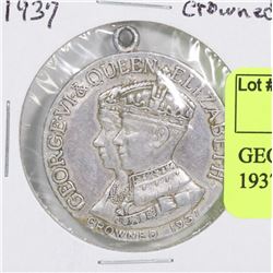 GEORGE IV AND QUEEN ELIZABETH 1937 CROWNING
