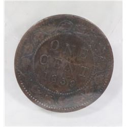 CANADIAN 1859 LARGE PENNY