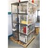 Image 1 : PALLET OF SHOP SUPPLIES INCLUDING 2 SHELVES