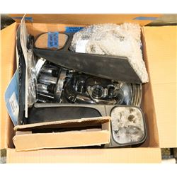 BOX OF CHEVROLET PARTS