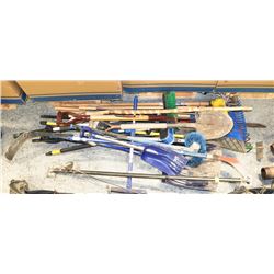 LARGE LOT OF GARDEN TOOLS ETC.